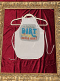 A Little Dirt Never Hurt White Cotton Kids Apron