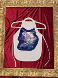 Magical Butterfly Galaxy White Cotton Kids Apron