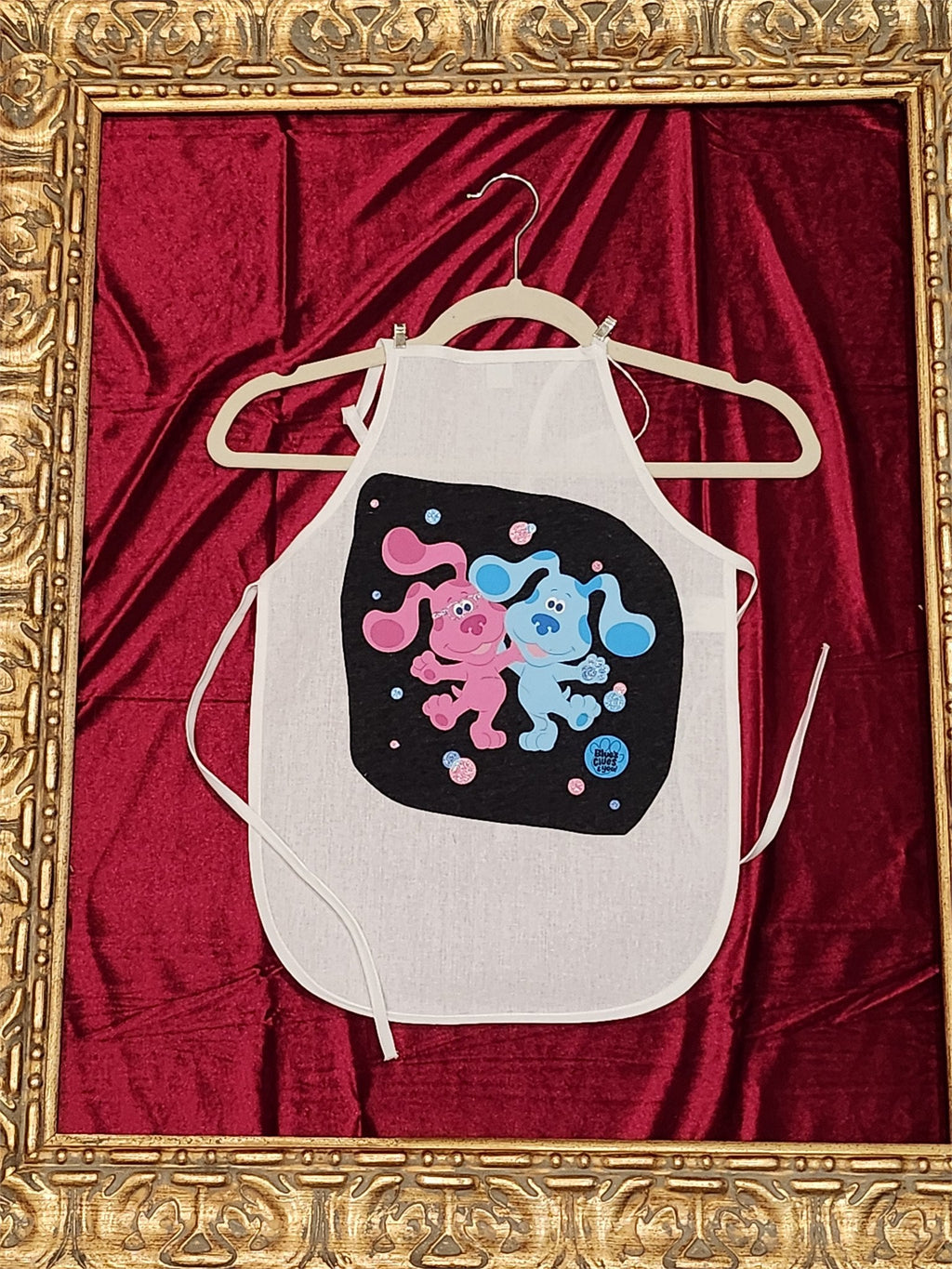 Blue’s Clues Crew White Cotton Kids Apron
