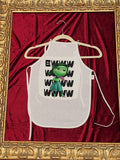 Ewww Character White Cotton Kids Apron