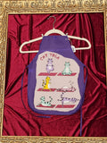 Cat Yoga Purple Children's Apron