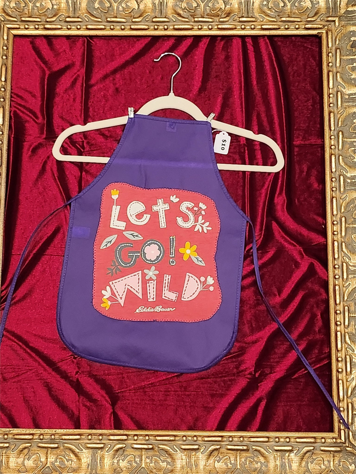 Let's Go Wild! Purple Children's Apron