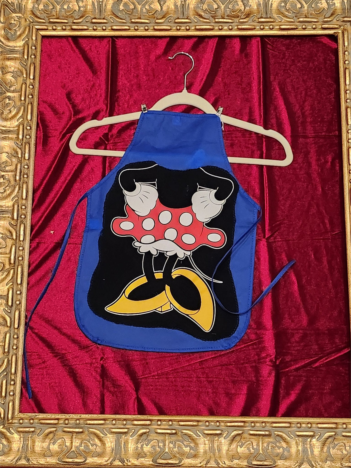Playful Mouse-Inspired Blue Children's Apron