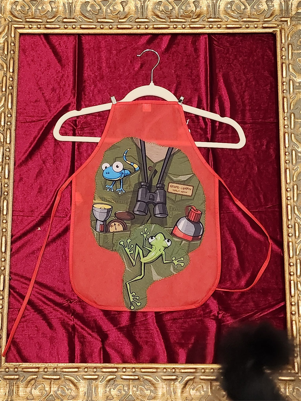 Little Explorer Adventurer Red Children's Apron