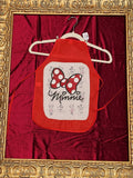 Minnie Bow Red Children's Apron