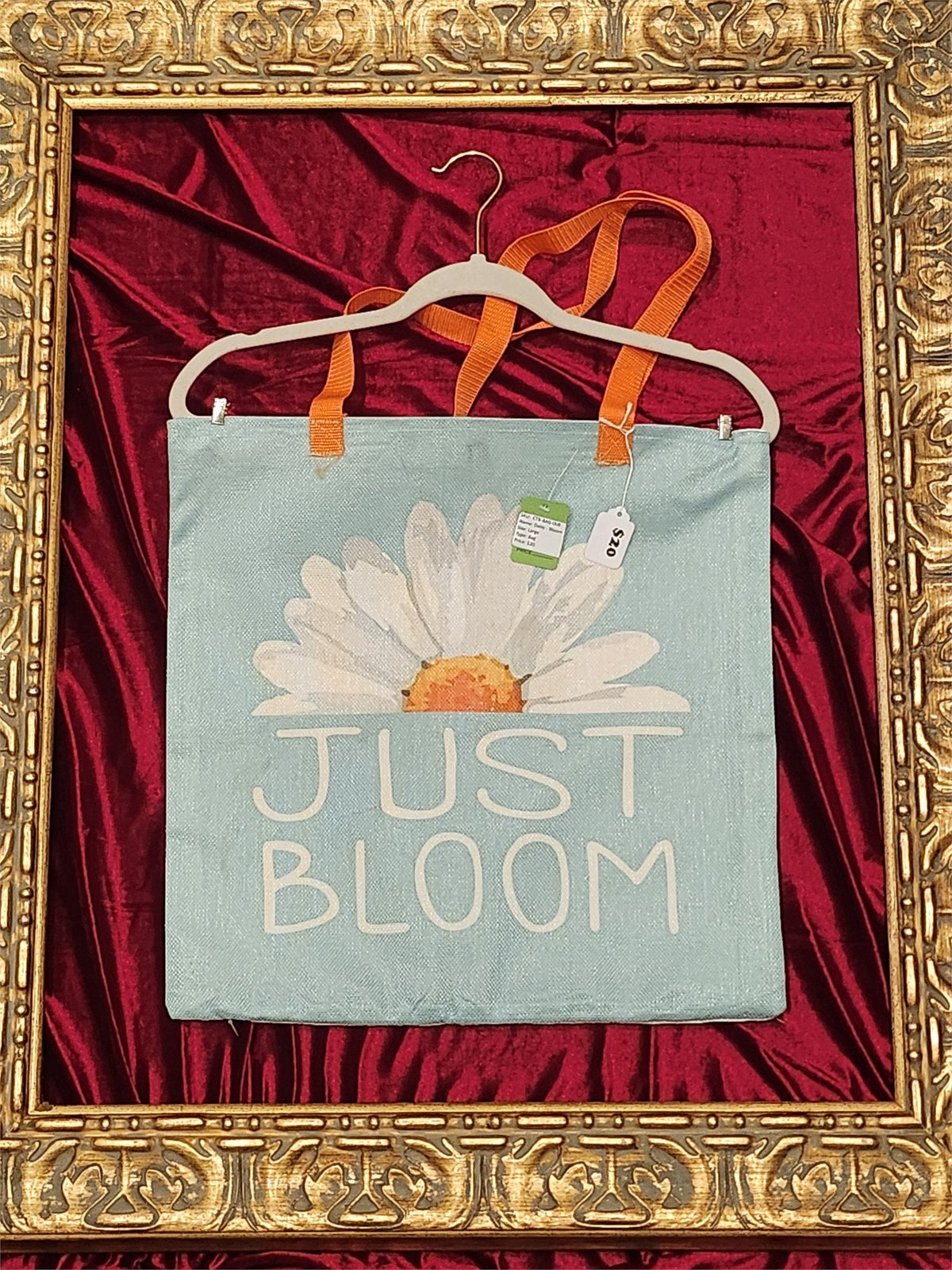 Daisy Just Bloom Large Tote Bag – One-of-a-Kind Everyday Carryall | Custom TBags