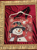 Let It Snow Large Tote Bag – One-of-a-Kind Everyday Carryall | Custom TBags