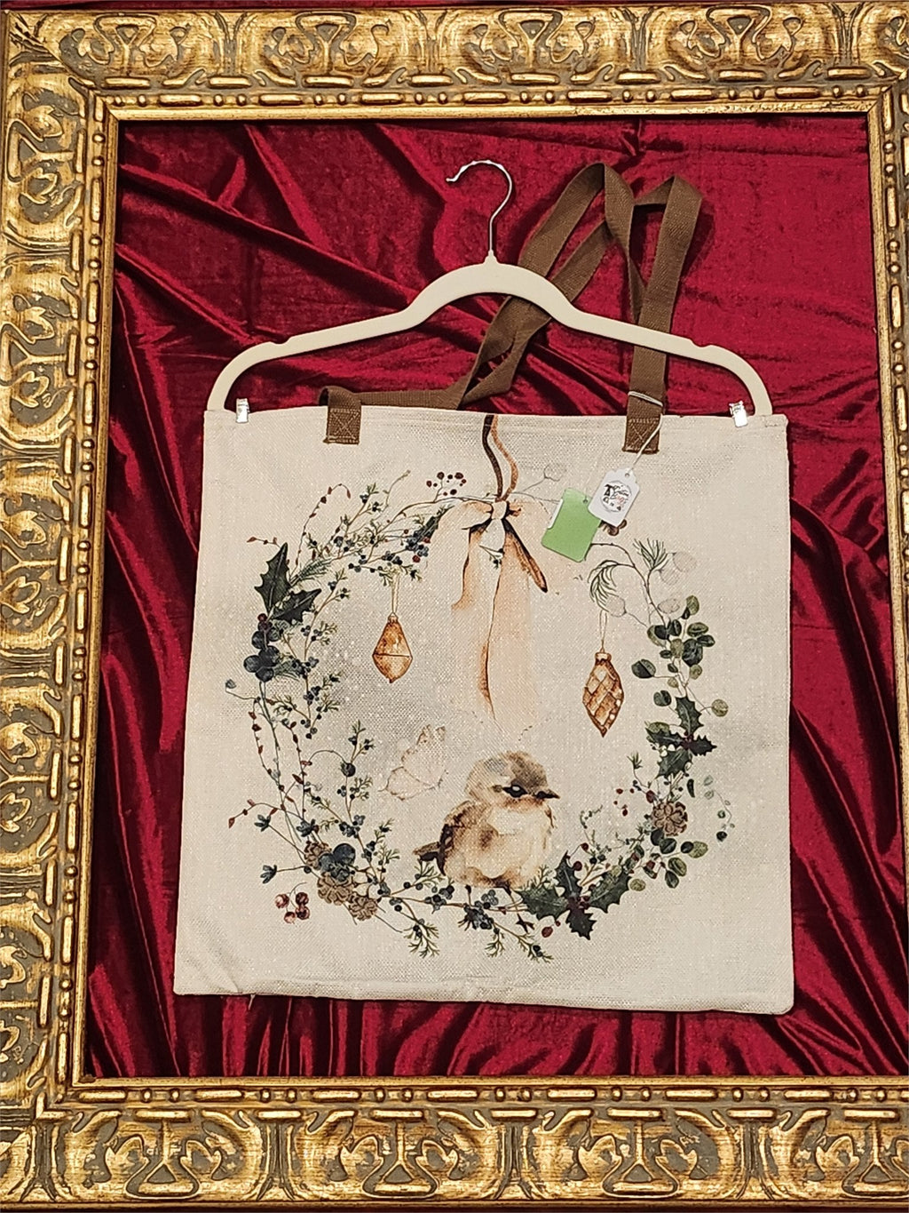 Little Snow Wren Large Tote Bag – One-of-a-Kind Everyday Carryall | Custom TBags