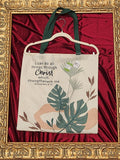 Do All Things Through Christ Large Tote Bag – One-of-a-Kind Everyday Carryall | Custom TBags