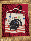 Black Cat USA Large Tote Bag