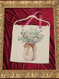 Flower in a Vase Large Tote Bag