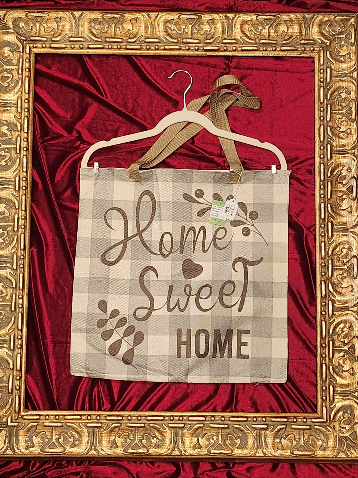 Home Sweet Home Large Tote Bag | One-of-a-Kind Custom TBags