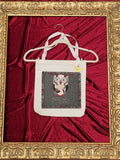 Sparkly Owl Small Tote Bag | One-of-a-Kind Custom TBags