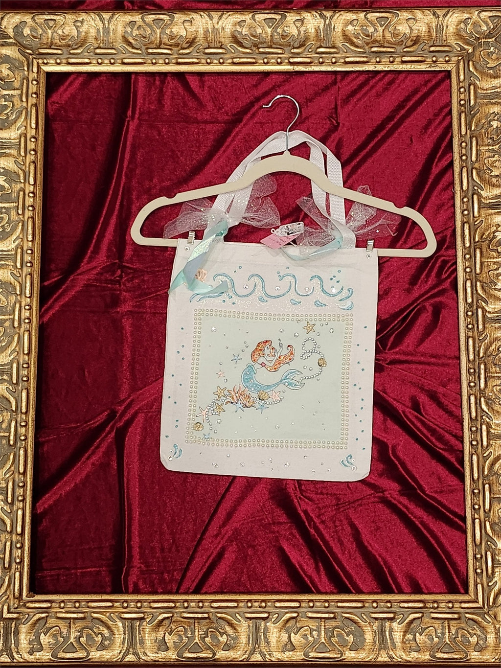 Color-Changing Ariel Mermaid Small Tote Bag | One-of-a-Kind Custom TBags