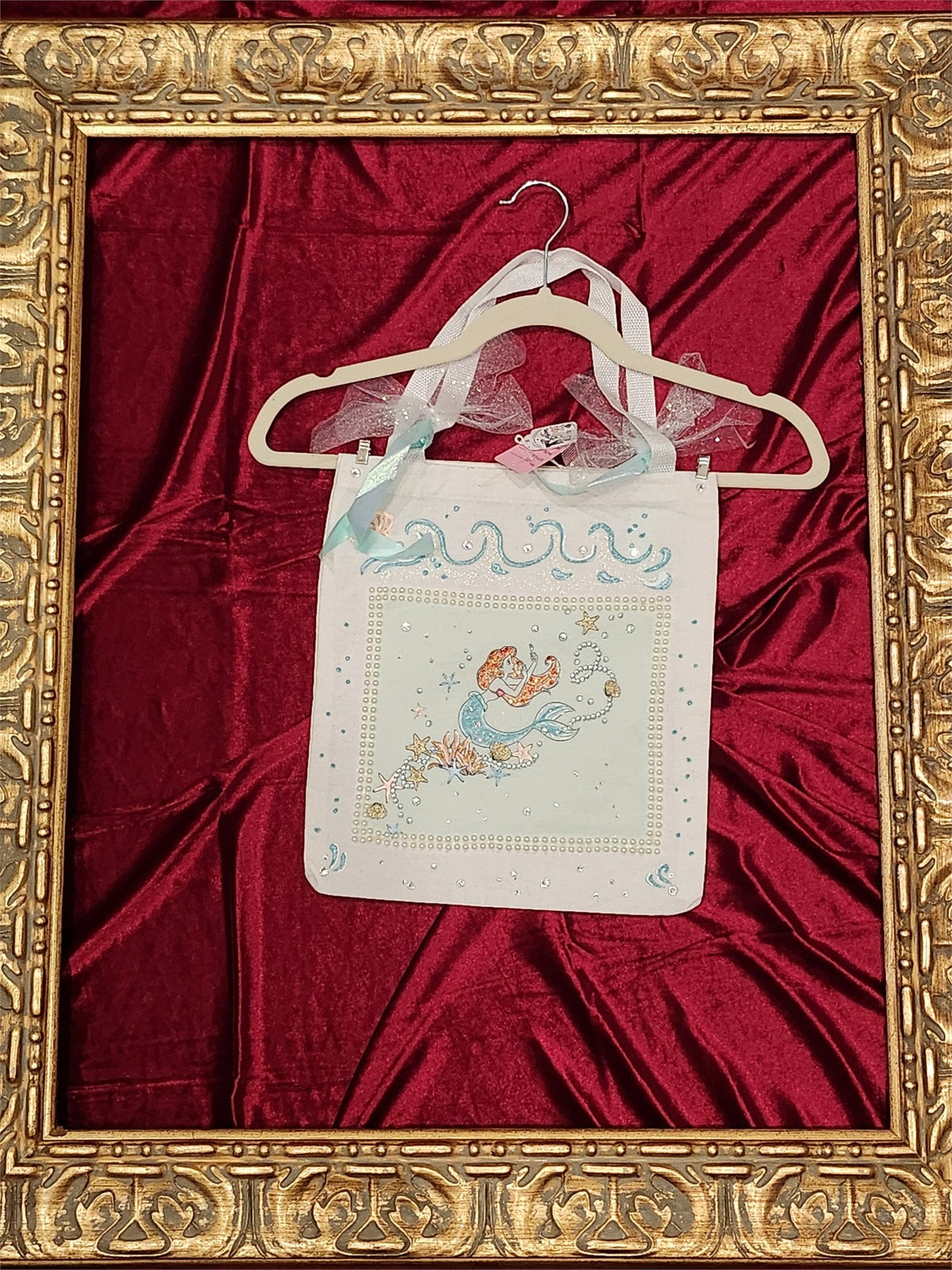 Color-Changing Ariel Mermaid Small Tote Bag | One-of-a-Kind Custom TBags