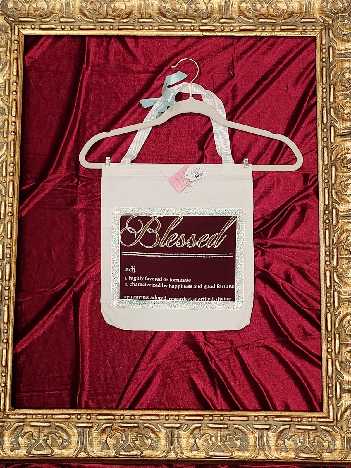 Blessed Small Tote Bag | One-of-a-Kind Custom TBags