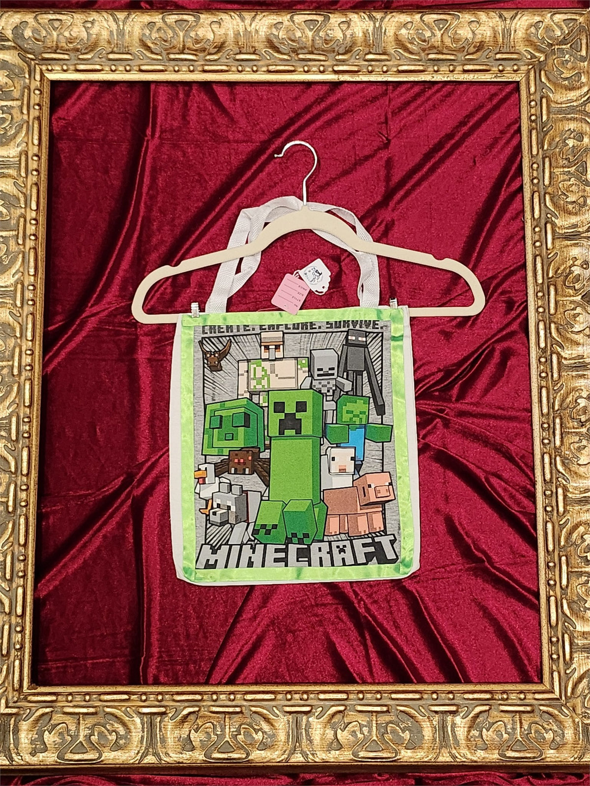 Minecraft Small Tote Bag | One-of-a-Kind Custom TBags