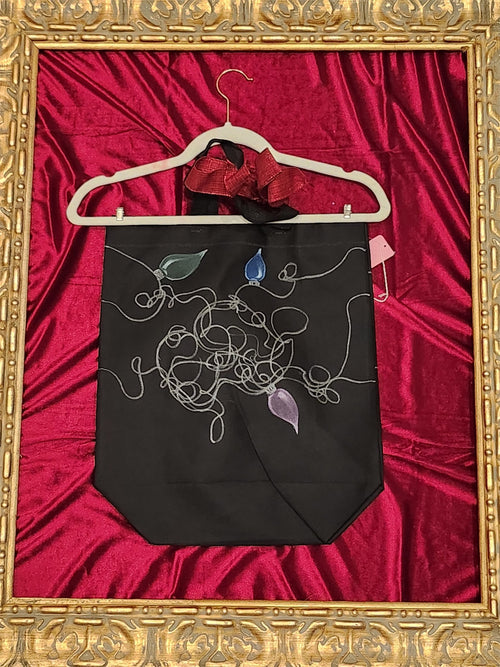 Christmas Light String Medium Tote Bag | One-of-a-Kind Custom TBags - additional view