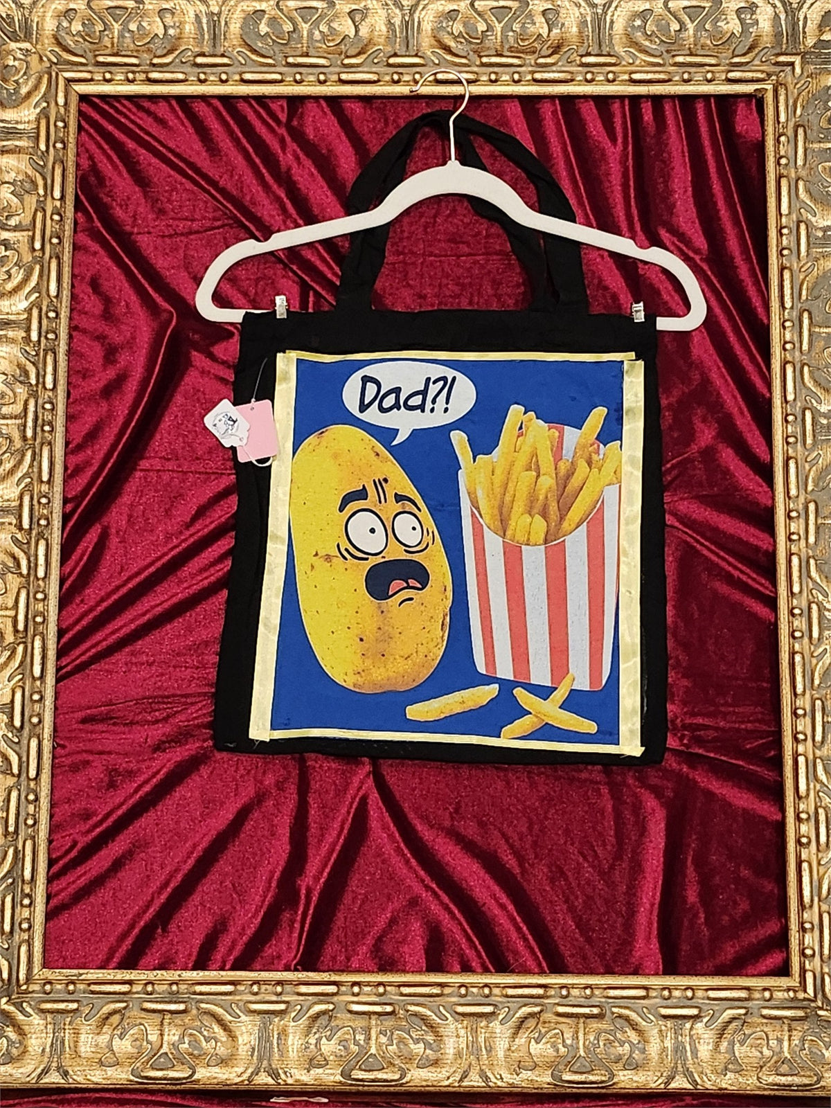 Potato Fry Medium Tote Bag | One-of-a-Kind Custom TBags
