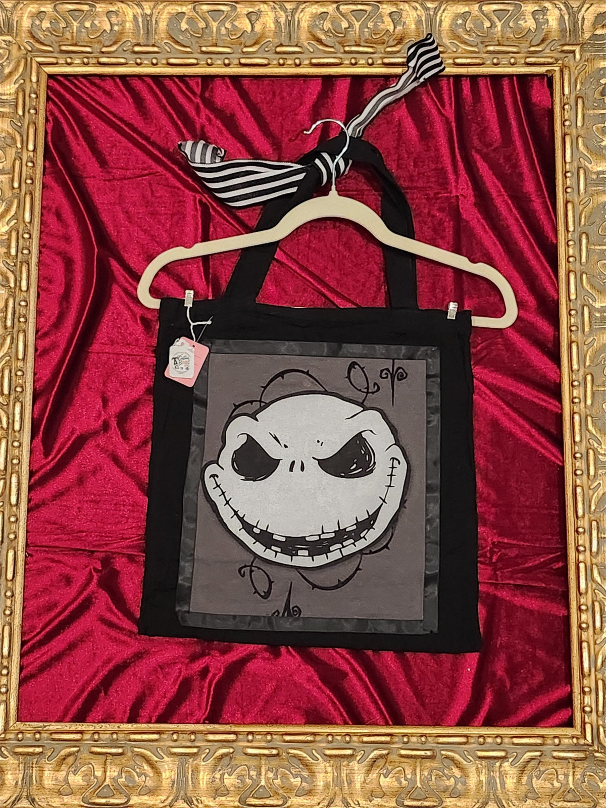 Jack Skellington Medium Tote Bag | One-of-a-Kind Custom TBags