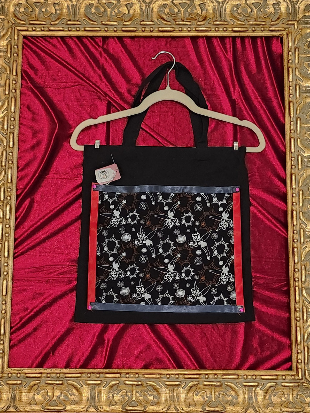 Tink with Web Medium Tote Bag | One-of-a-Kind Custom TBags