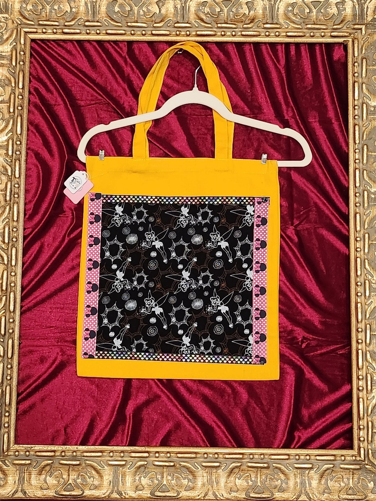 Gold Tink with Web Medium Tote Bag | One-of-a-Kind Custom TBags