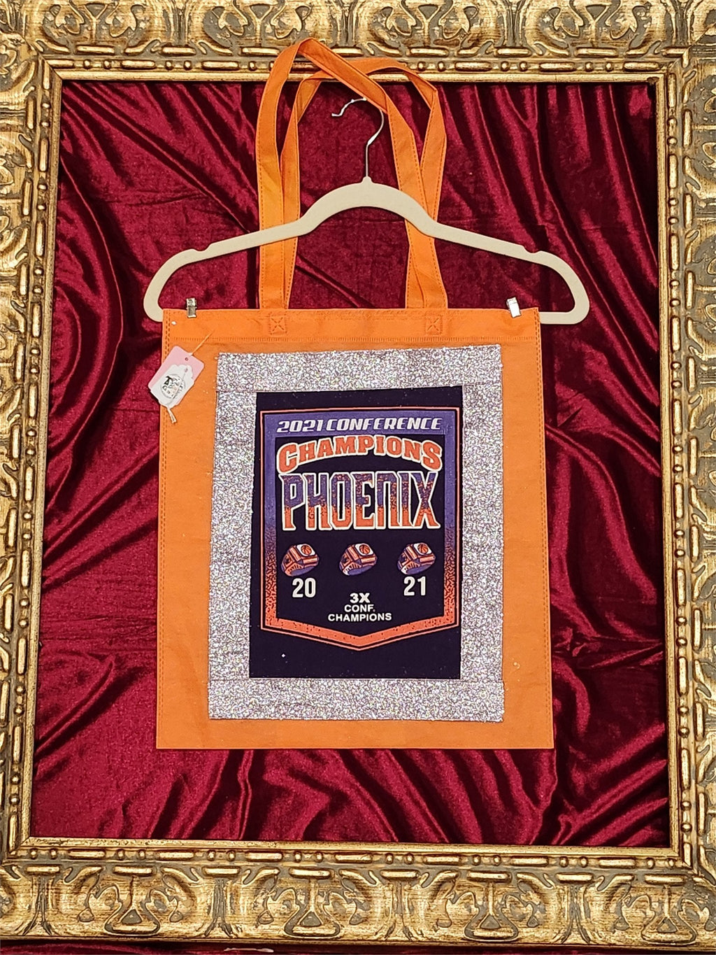 Phoenix Suns 2021 Champions Medium Tote Bag | One-of-a-Kind Custom TBags