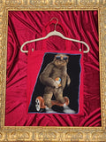 Red Sloth on Hoverboard Medium Tote Bag | One-of-a-Kind Custom TBags
