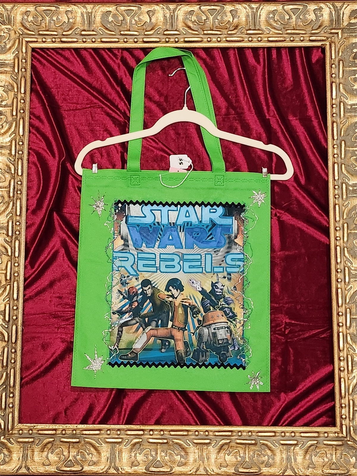 Star Wars Rebels Green Medium Tote Bag | One-of-a-Kind Custom TBags
