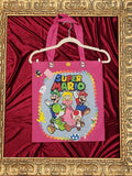 Super Mario Brothers Pink Medium Tote Bag | One-of-a-Kind Custom TBags