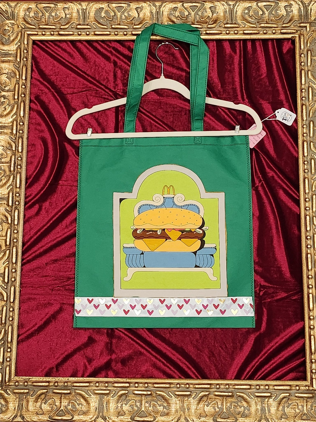 McDonald’s Two-Sided Green Medium Tote Bag | One-of-a-Kind Custom TBags - additional view