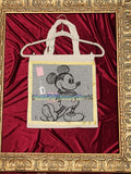 Walt Disney World Mickey Cream Medium Tote Bag | One-of-a-Kind Custom TBags