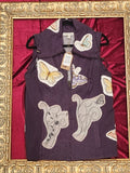 One-of-a-Kind Purple Butterfly & Hope Upcycled Vest – Women’s Medium