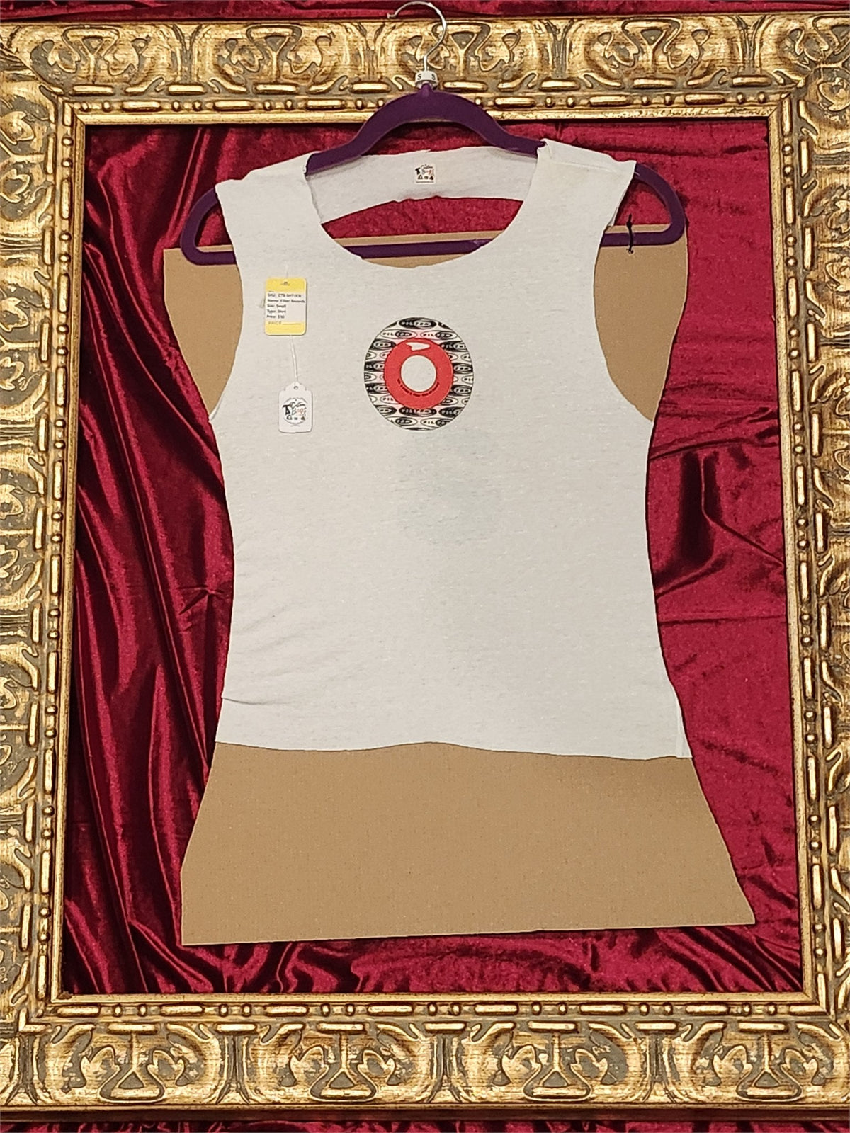 Filter Records Tank – Women’s Small – One of a Kind