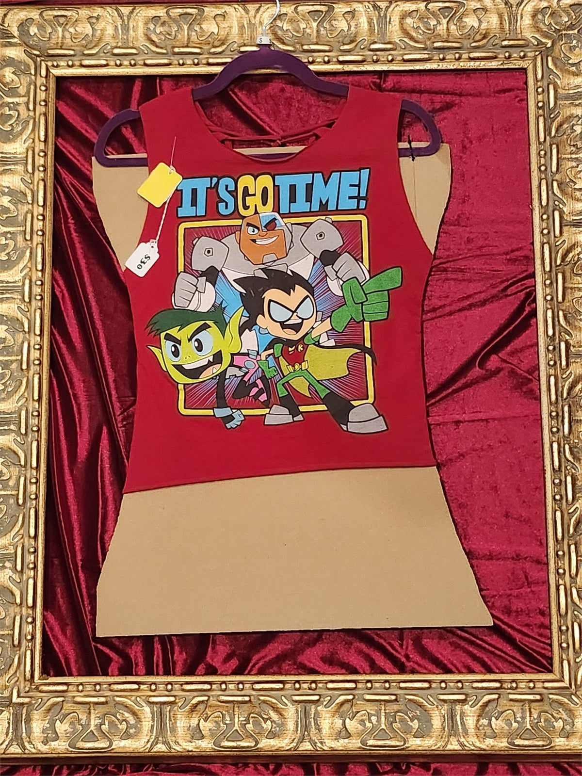 It’s Go Time Tank Top – Women’s Small – One of a Kind