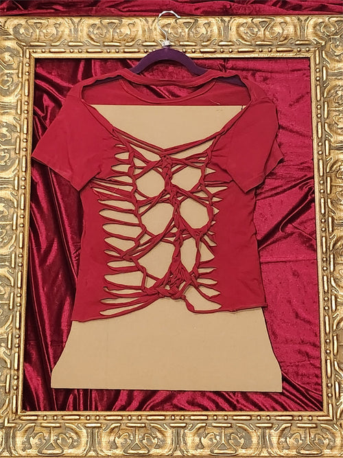 Broken Heart Shirt – Women’s Small – One of a Kind - additional view