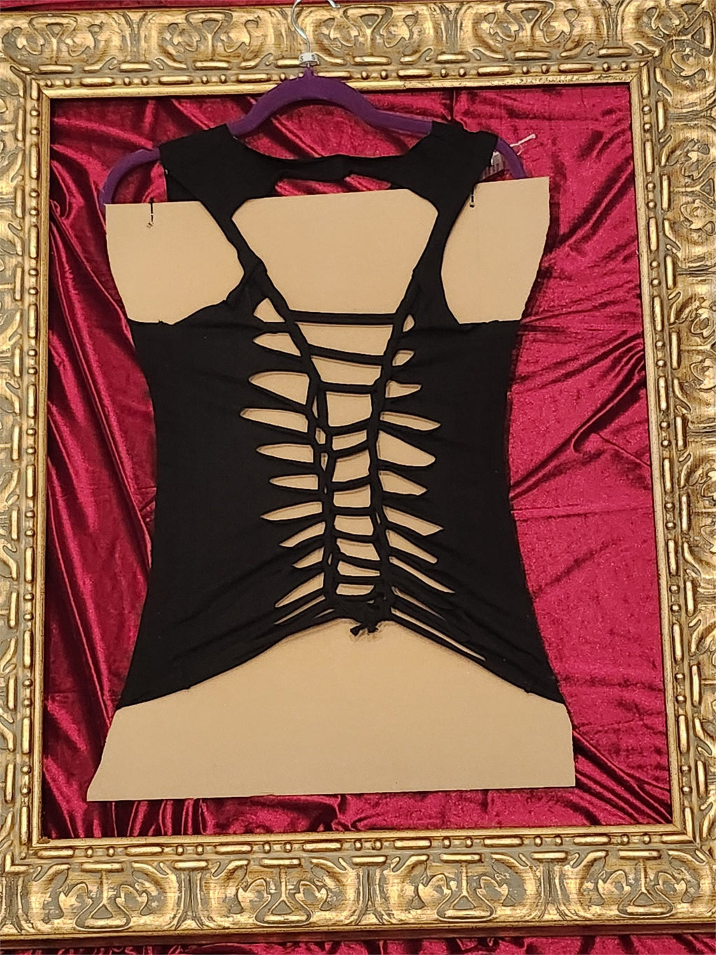 Justin Bieber Upcycled Open-Back Tank – Women’s Small – One of a Kind - additional view