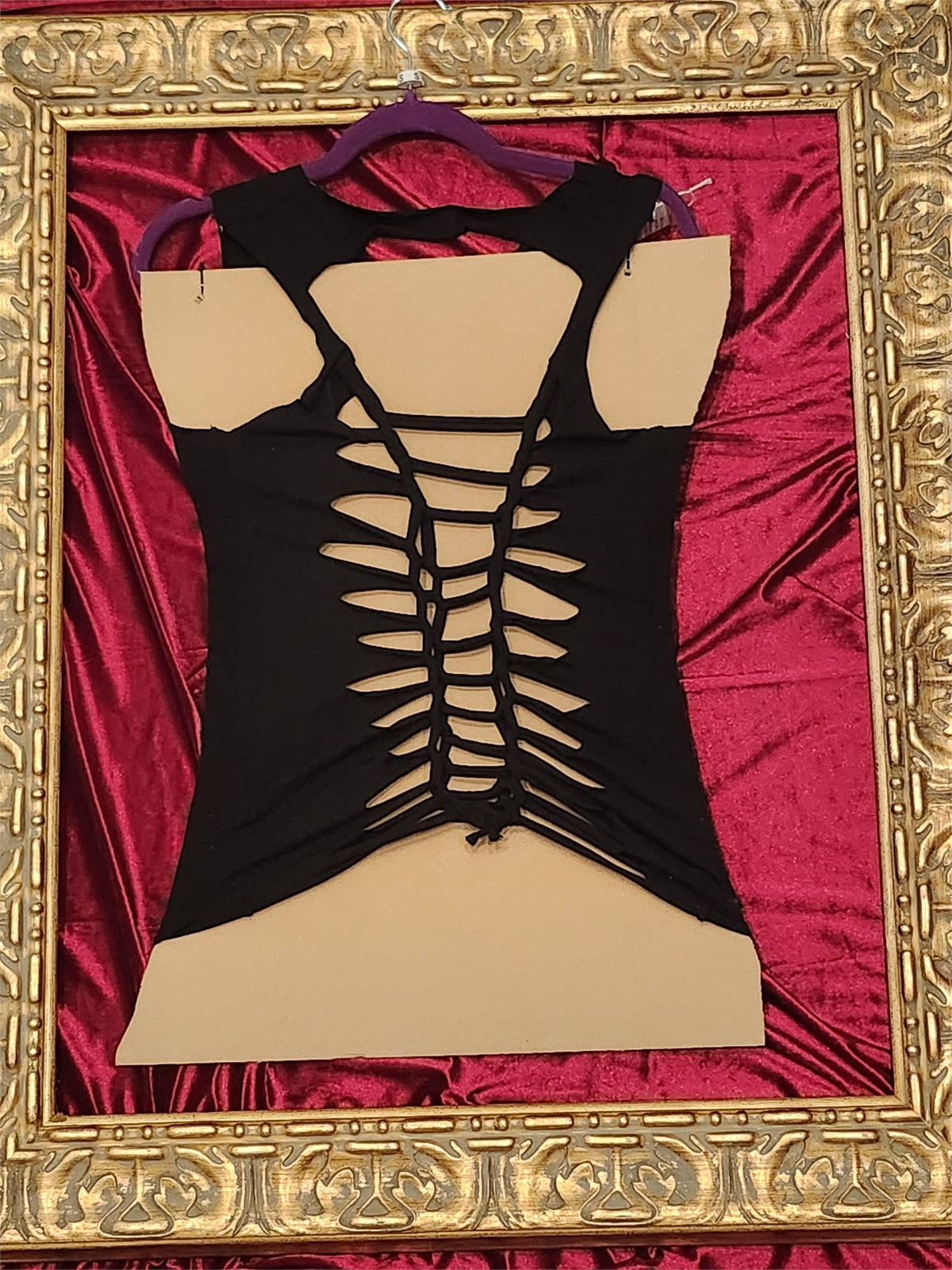Justin Bieber Upcycled Open-Back Tank – Women’s Small – One of a Kind - additional view