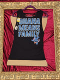 Ohana Means Family Tank Upcycled One-of-a-Kind Top – Women’s Small