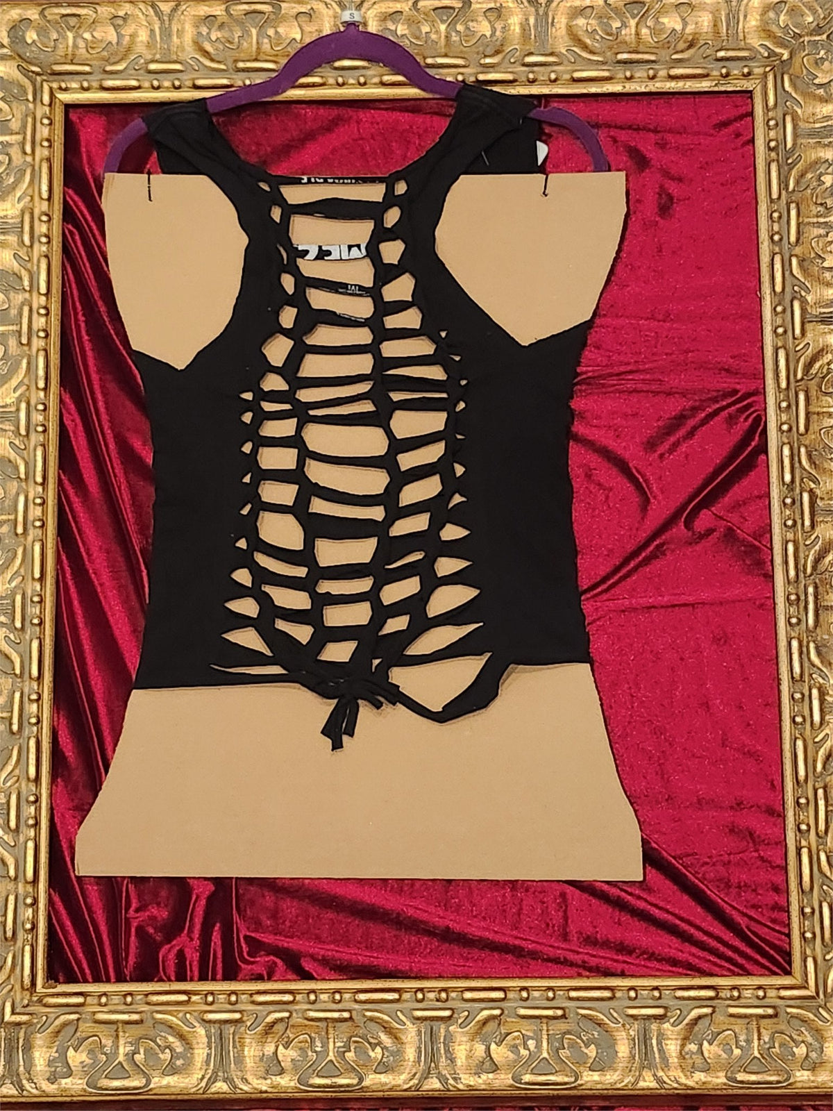 Minion Tank Upcycled One-of-a-Kind Top – Women’s Small - additional view