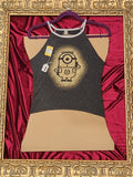 Minions Glitter Open-Back Tank – Women’s Small – One of a Kind