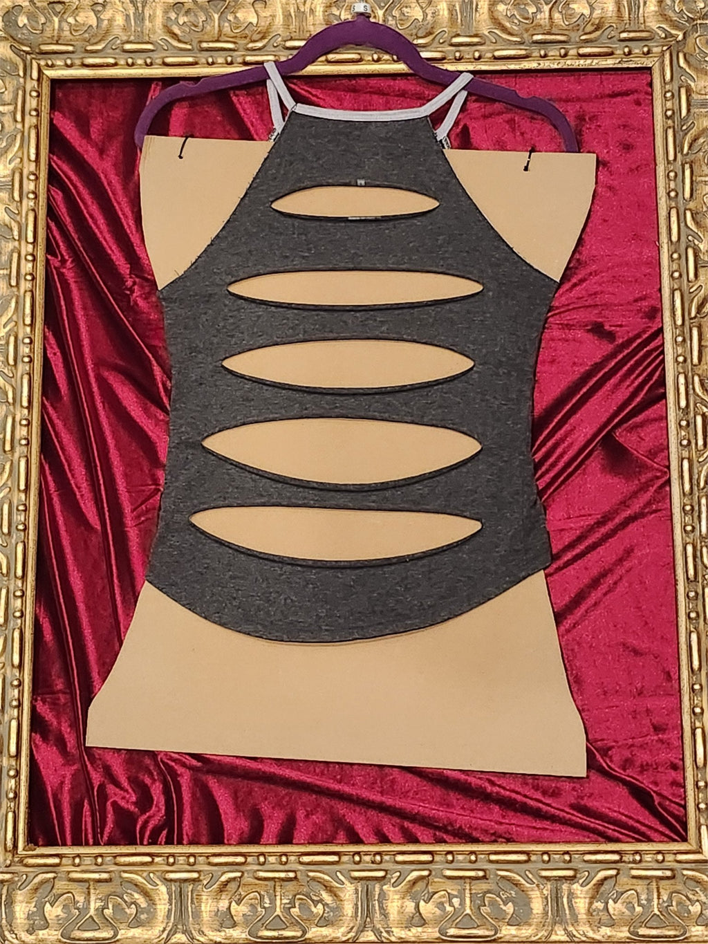 Minions Glitter Open-Back Tank – Women’s Small – One of a Kind - additional view
