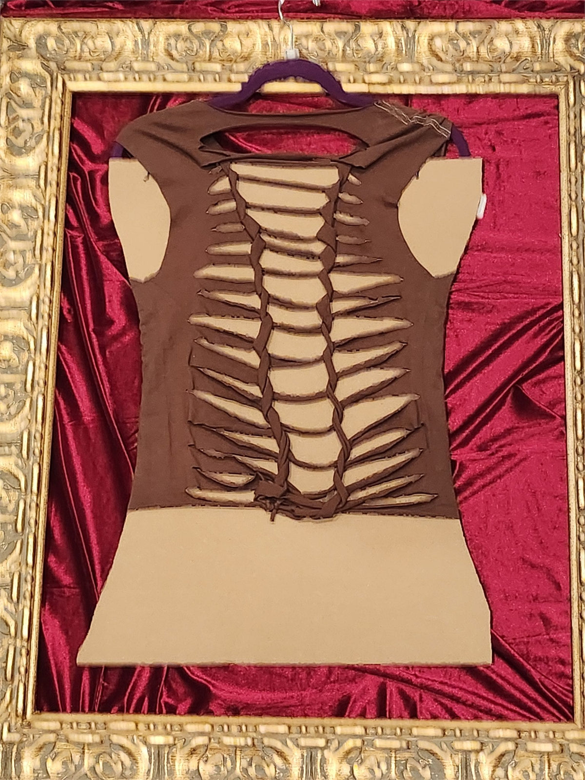 Lynyrd Skynyrd Faded Hand-Cut Open-Back Tank – Women’s Small – One of a Kind - additional view