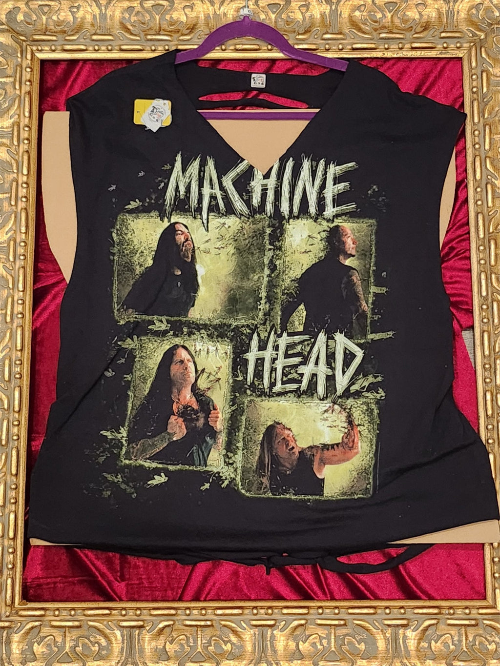 One-of-a-Kind Reworked Machine Head Shirt – XL