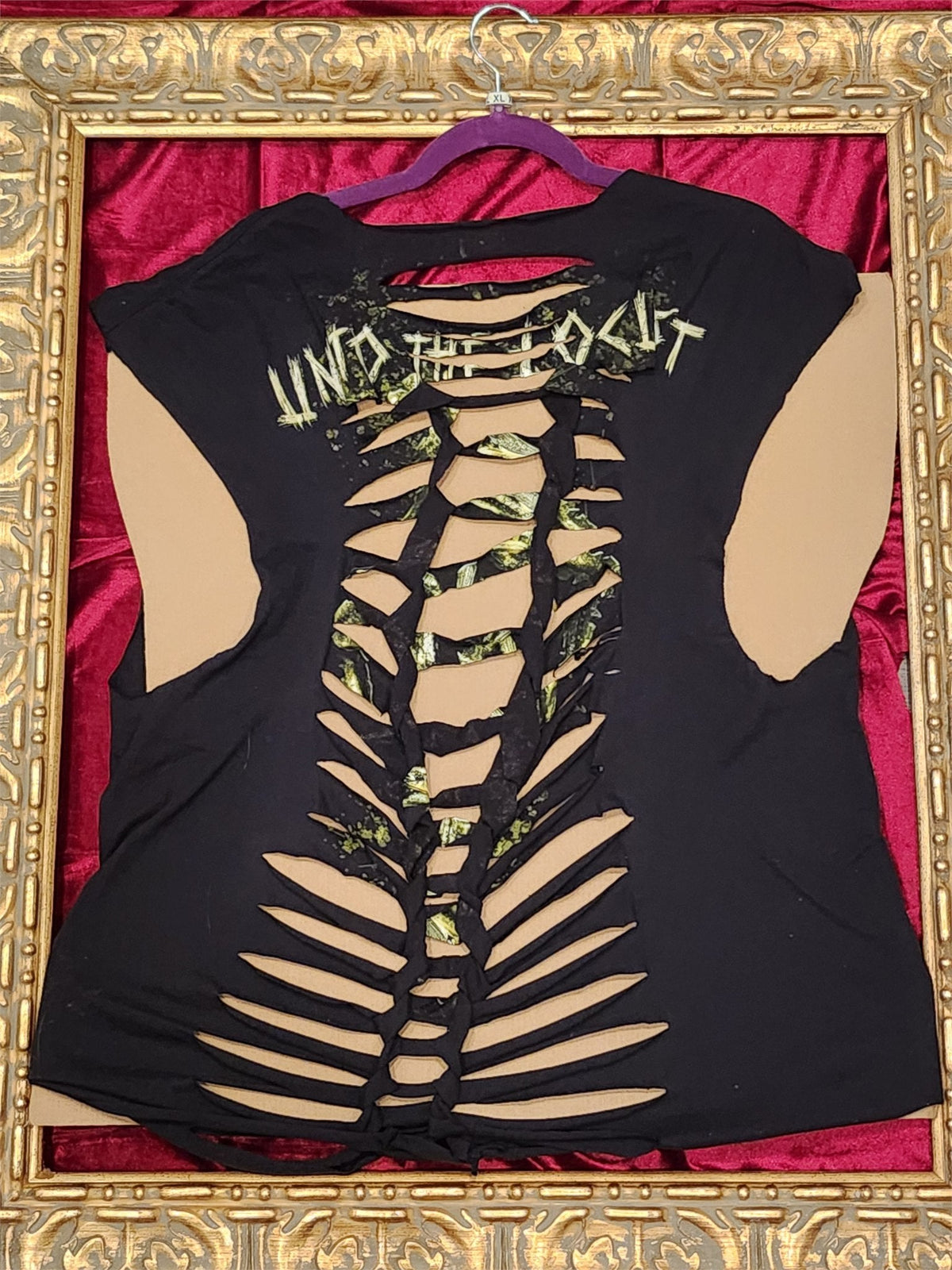 One-of-a-Kind Reworked Machine Head Shirt – XL - additional view