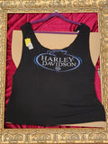 One-of-a-Kind Reworked Harley-Davidson Open-Back Tank – XL