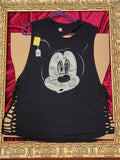 One-of-a-Kind Reworked Mickey Mouse Shirt – XL