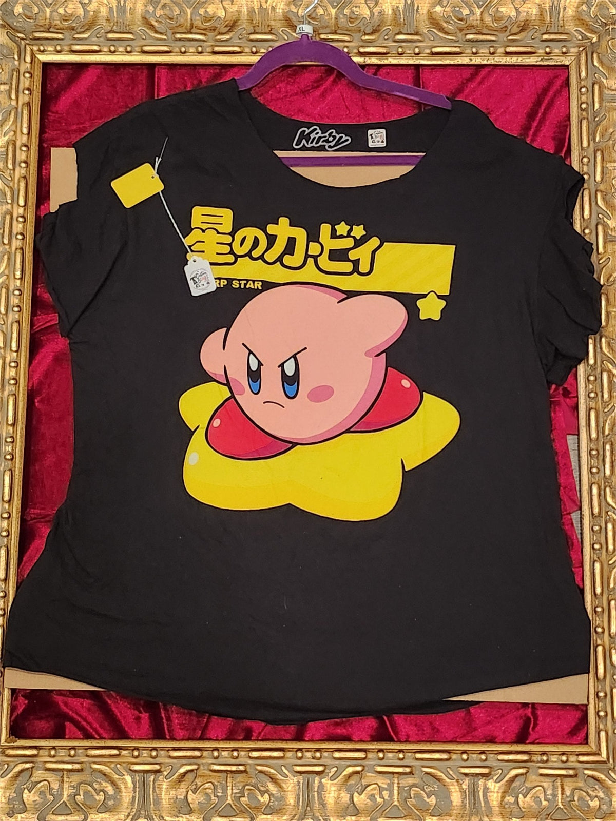 One-of-a-Kind Reworked Kirby Shirt – XL