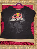 One-of-a-Kind Reworked Red Bull Motocross Shirt – XL