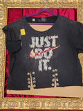 Just Do It Shirt – Upcycled One-of-a-Kind Women’s XL Reworked Shirt